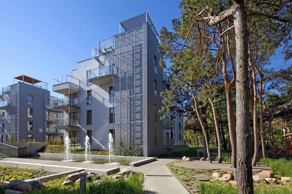 Nadmorski Dwor Baltica Apartament Danzica Esterno foto