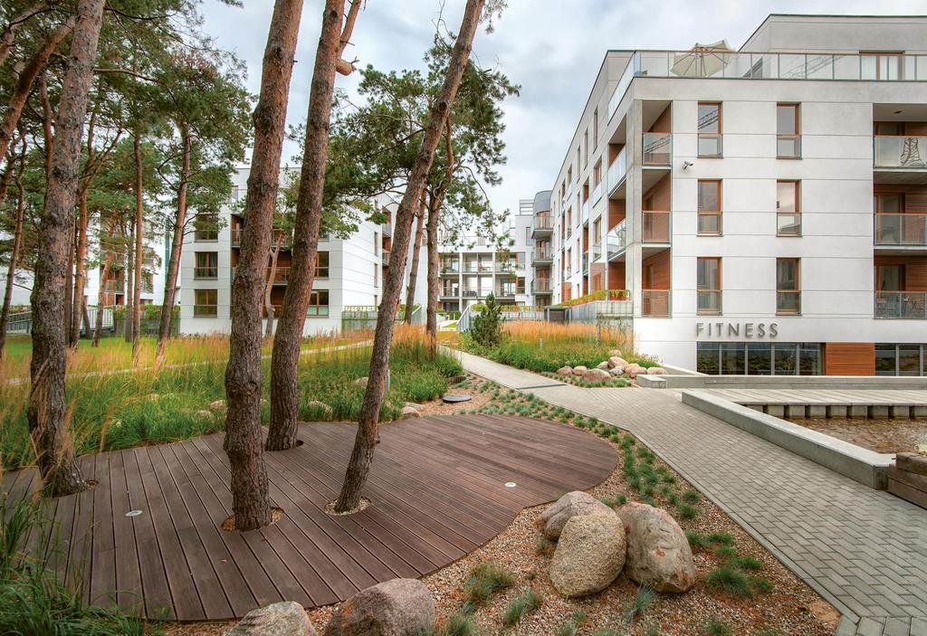 Nadmorski Dwor Baltica Apartament Danzica Esterno foto